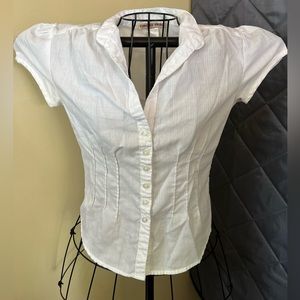 Funhouse Vintage “S” polyester and cotton blended shirt